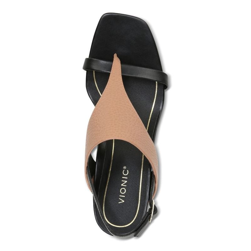 Vionic Alondra Sarkú Sandal Fekete | 9OpmUjg0