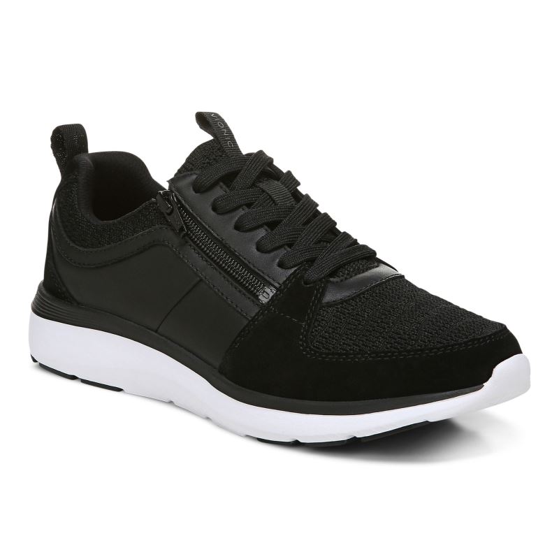 Vionic Athena Sneaker Fekete | QO0nXkR6