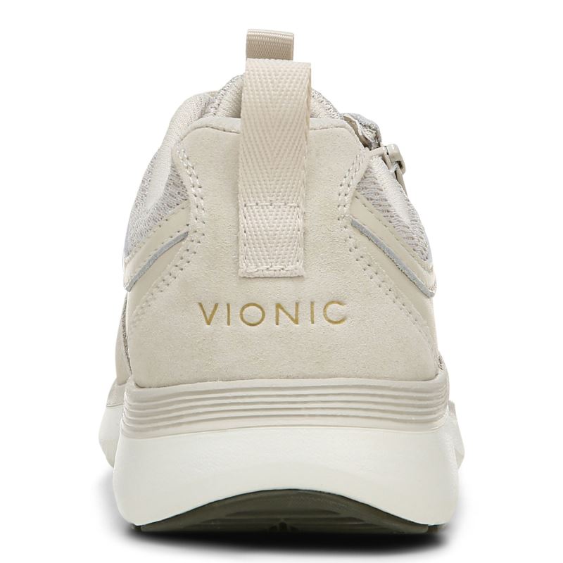 Vionic Athena Sneaker Krém | D7SYA1Vp