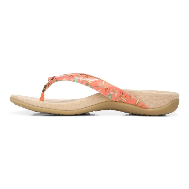 Vionic Bella Toe Post Sandal Korall | MJIGtHTA