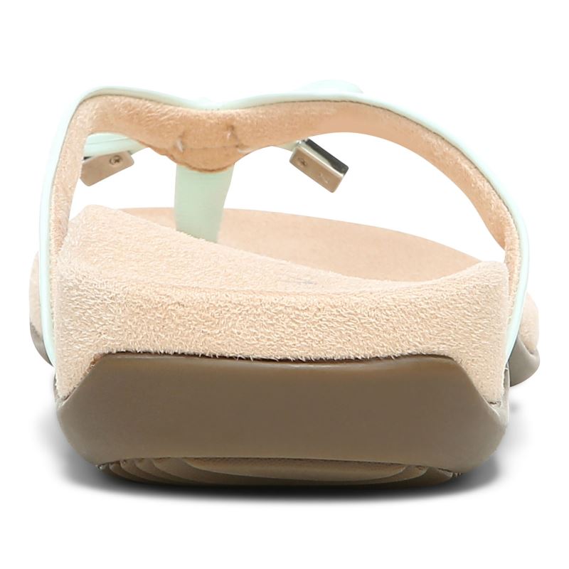 Vionic Bella Toe Post Sandal Kék | WFJWLYwl