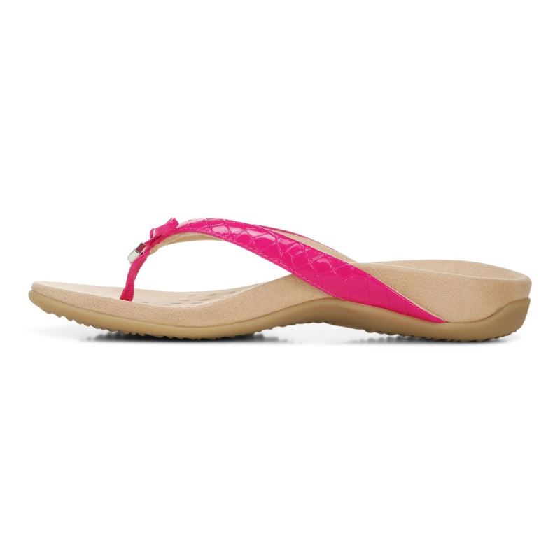 Vionic Bella Toe Post Sandal Rózsaszín | wu55Zliu