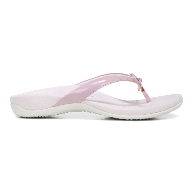 Vionic Bella Toe Post Sandal Rózsaszín | zdJUpAni