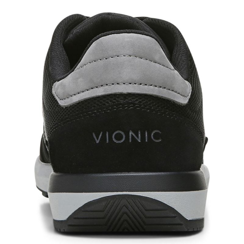 Vionic Bradey Sneaker Fekete Szürke | 9iZSFKI2