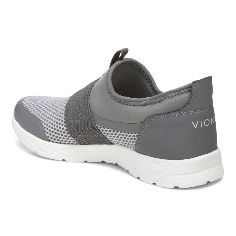 Vionic Camrie Slip on Sneaker Mélyszürke | ppXDD4rd