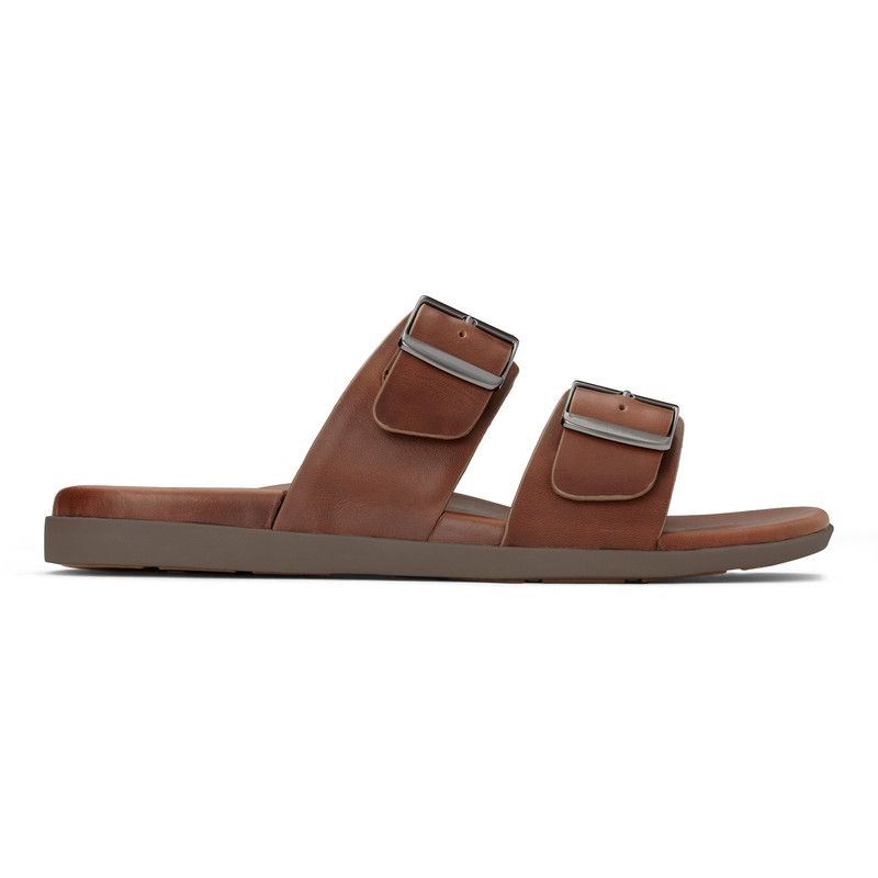 Vionic Charlie Papucs Sandal Barna | EhUWVUIL