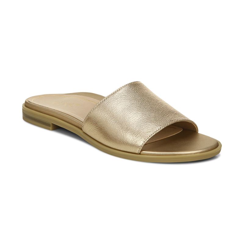 Vionic Demi Papucs Sandal Arany Metal | LDXwyJPc