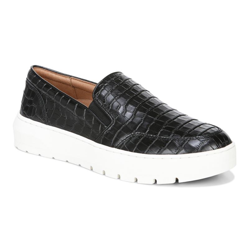 Vionic Dinora Slip On Fekete | 5AzY2E5I