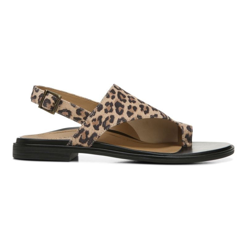 Vionic Ella Sandal Leopárd | x6TNhd8X