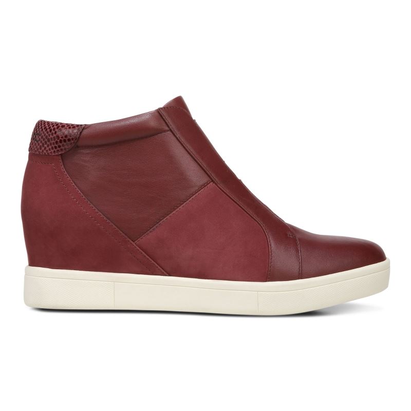 Vionic Emery High Top Bordó | 1Qocsymh