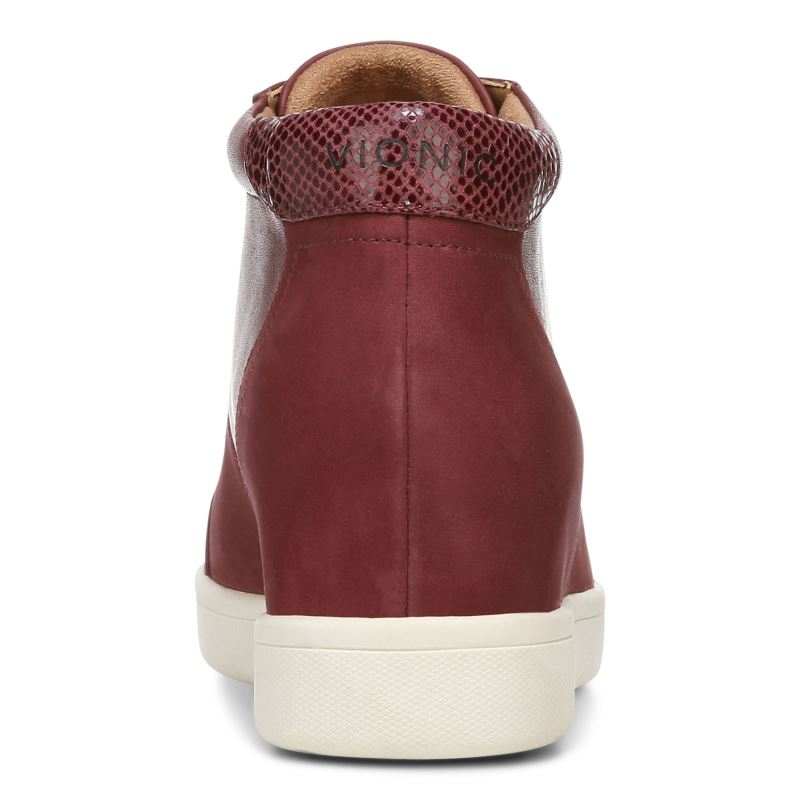 Vionic Emery High Top Bordó | 1Qocsymh