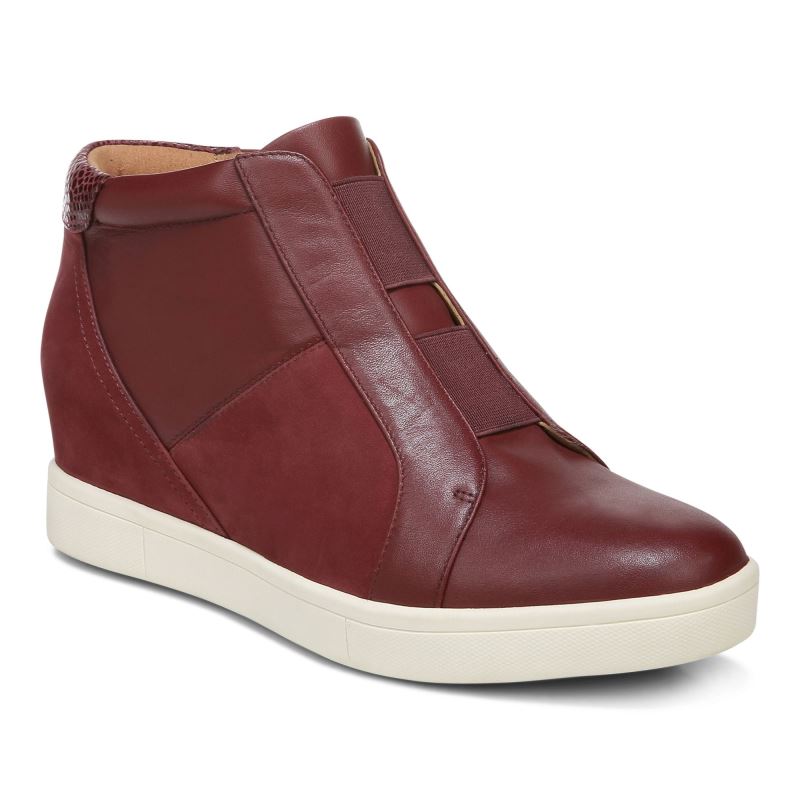 Vionic Emery High Top Bordó | kKe2frfS