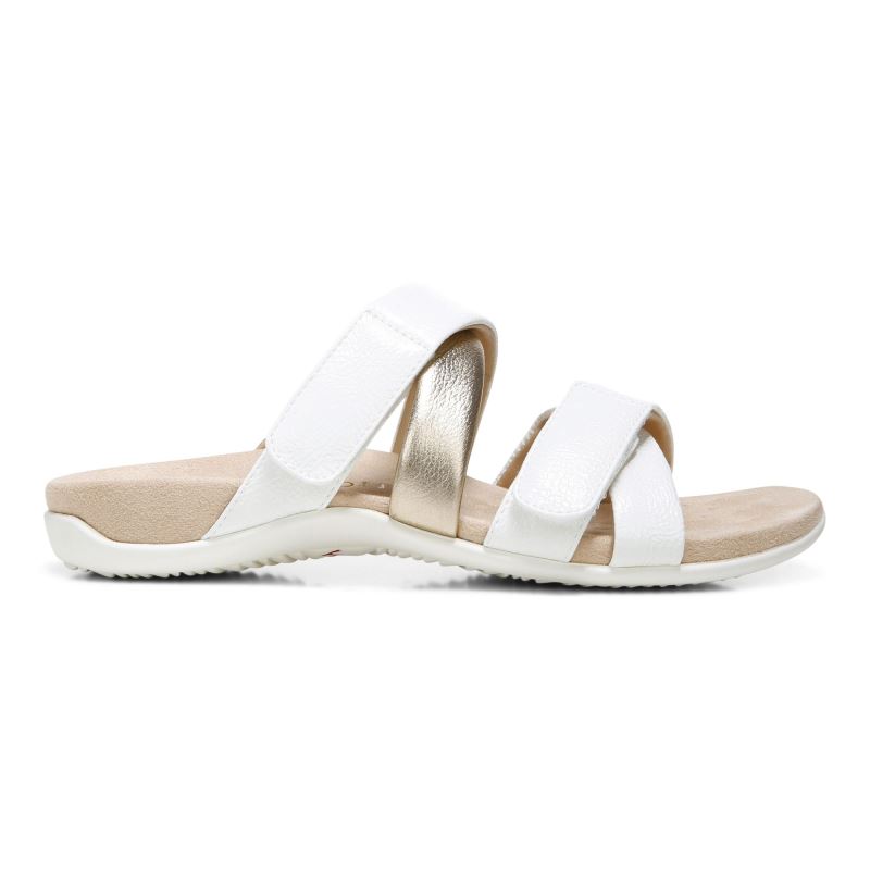 Vionic Hadlie Papucs Sandal Fehér | LI0Brb1H