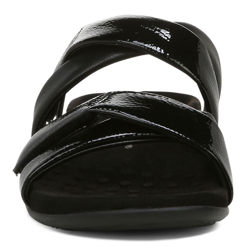 Vionic Hadlie Papucs Sandal Fekete | O3LGsEHT