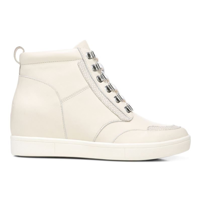 Vionic Jordy High Top Krém | 5mJKh704