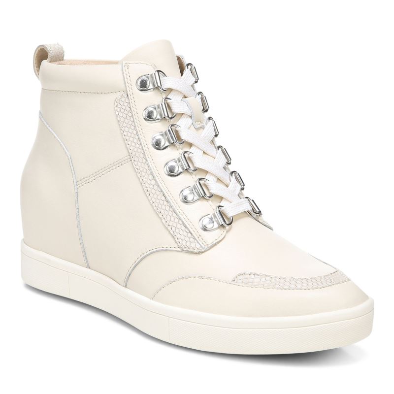 Vionic Jordy High Top Krém | 5mJKh704