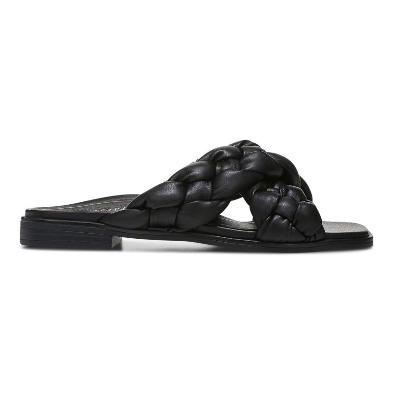 Vionic Kalina Papucs Sandal Fekete | TlWvVZLw