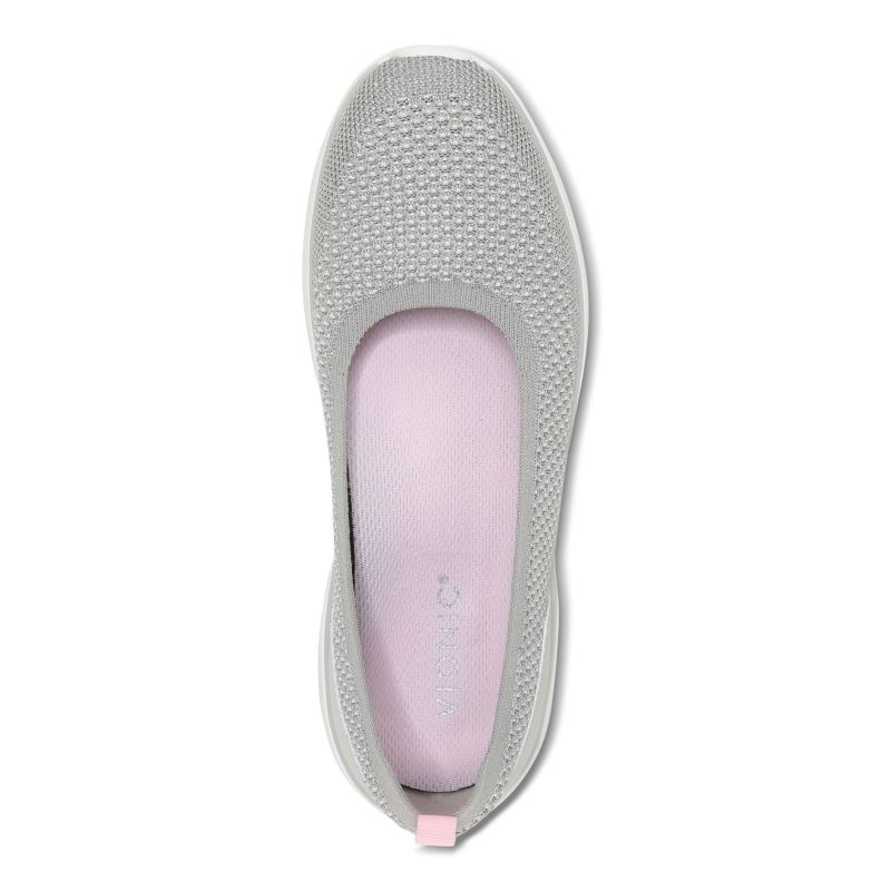 Vionic Kallie Slip on Sneaker Szürke Metal | 5Rh68P6D