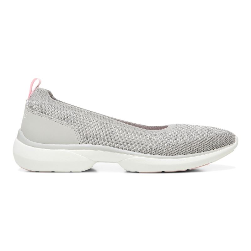 Vionic Kallie Slip on Sneaker Szürke Metal | 5Rh68P6D