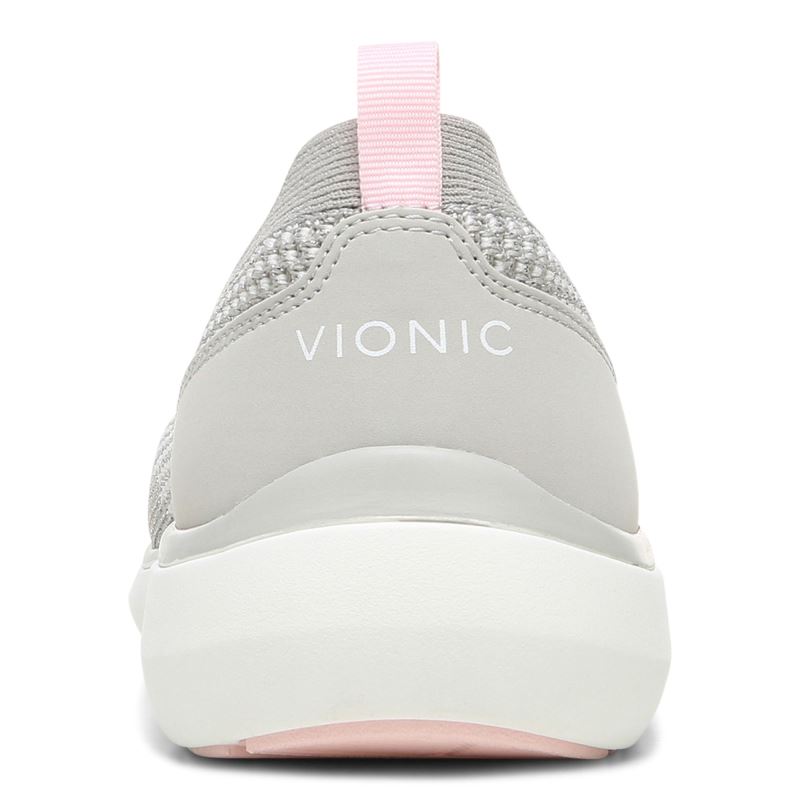 Vionic Kallie Slip on Sneaker Szürke Metal | 5Rh68P6D