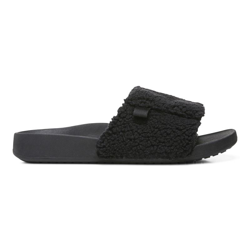 Vionic Keira Papucs Sandal Fekete | A8JXkjEL