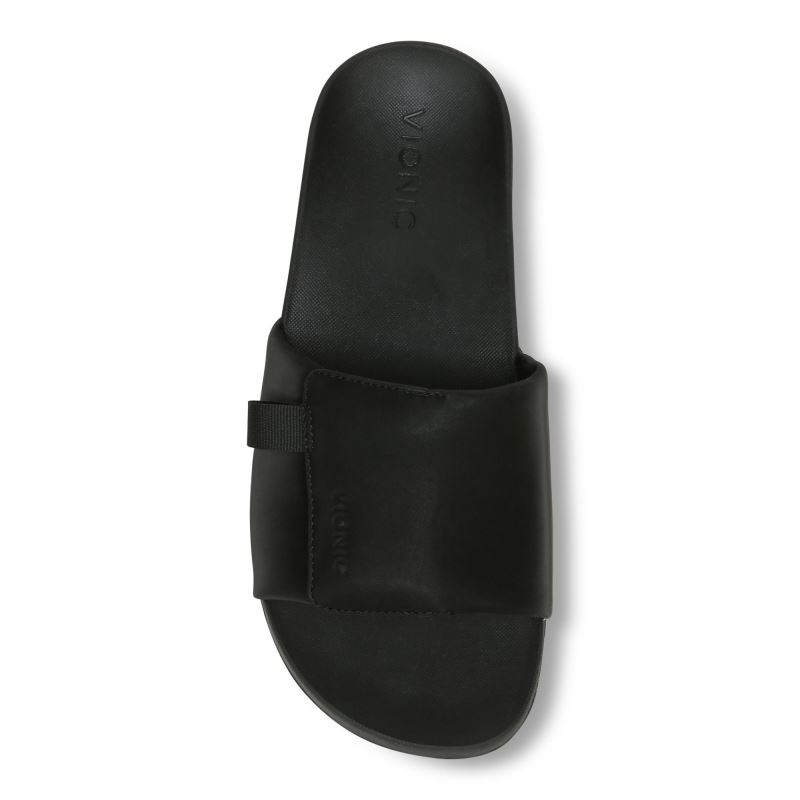 Vionic Keira Papucs Sandal Fekete | RJm0J0H5