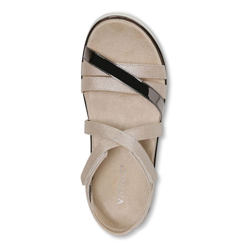 Vionic Kellyn Flatform Sandal Világos | HLVMA2H8