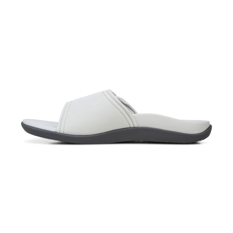 Vionic Kiwi Papucs Sandal Világos Szürke | BjSF4FzO