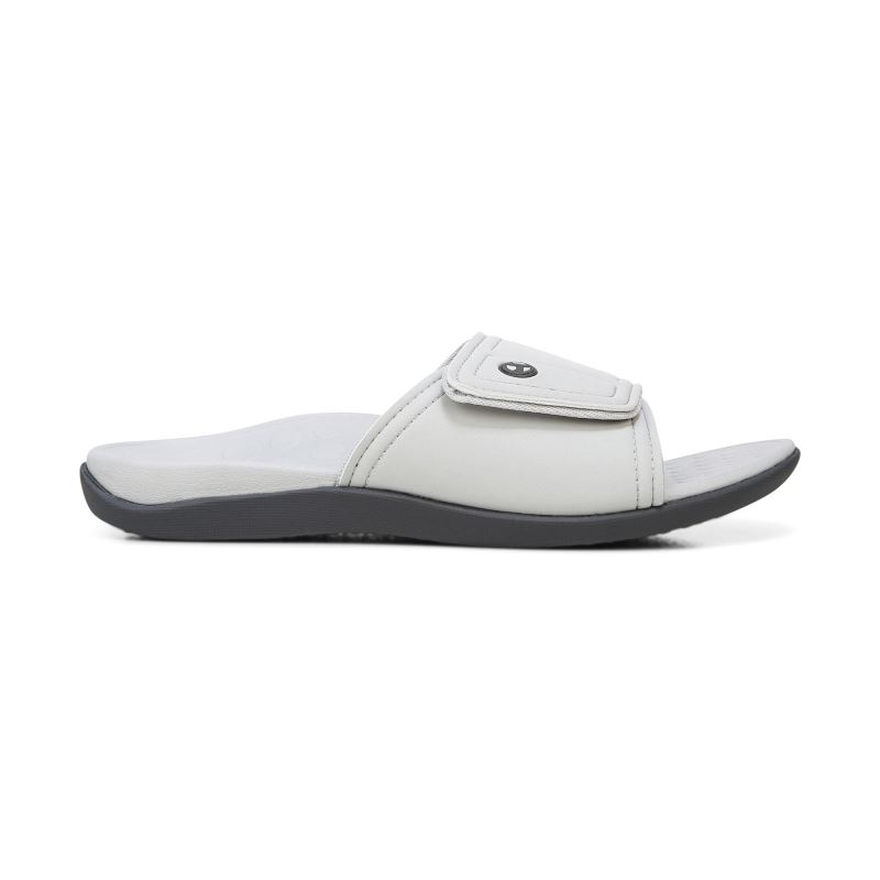 Vionic Kiwi Papucs Sandal Világos Szürke | BjSF4FzO