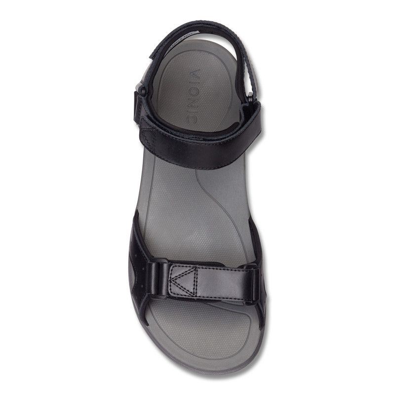 Vionic Leo Sandal Fekete | i7bQPczM