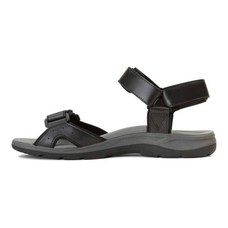 Vionic Leo Sandal Fekete | i7bQPczM