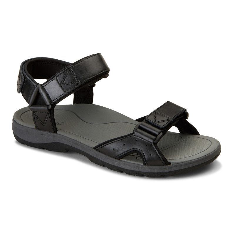 Vionic Leo Sandal Fekete | i7bQPczM