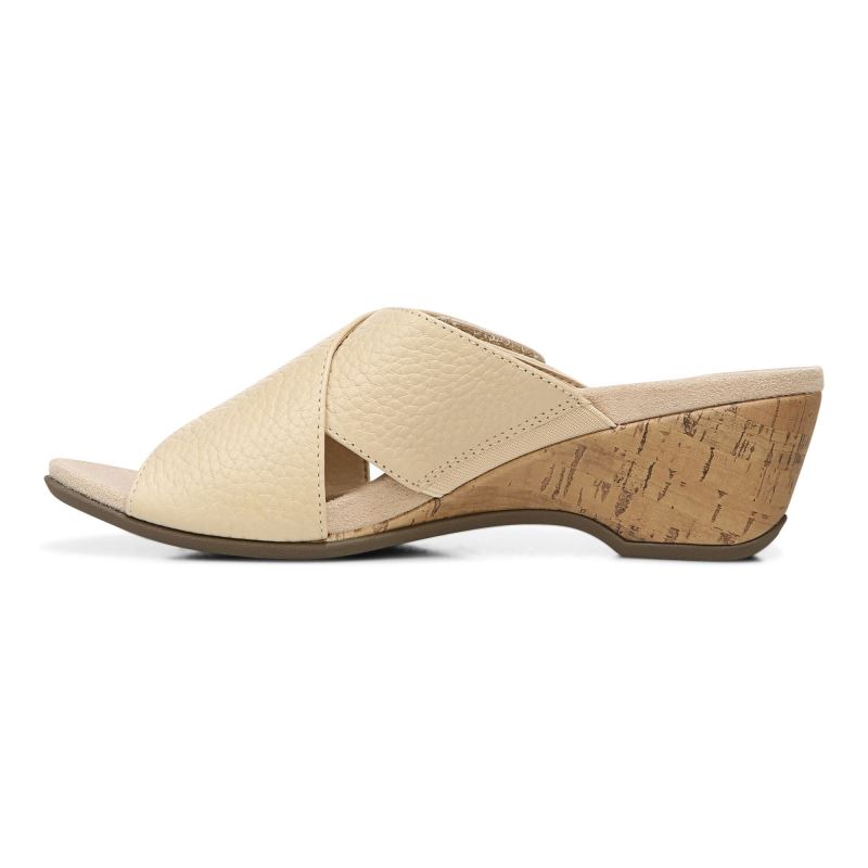 Vionic Leticia Éktalpú Sandal Bézs | C06vJZmd