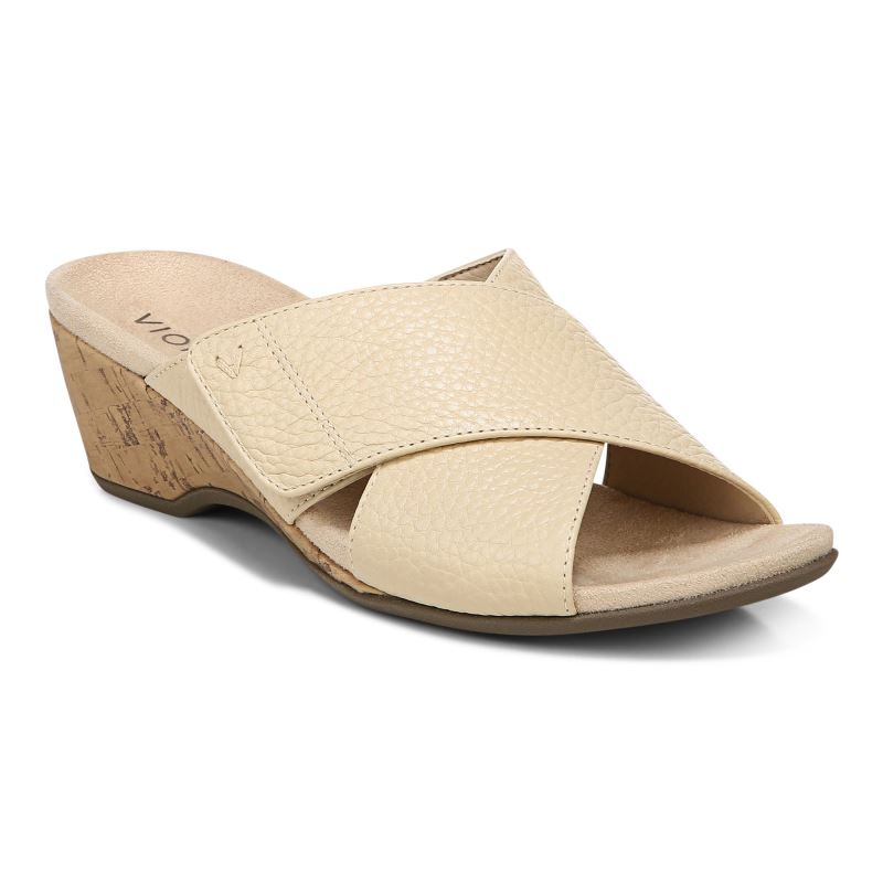 Vionic Leticia Éktalpú Sandal Bézs | C06vJZmd