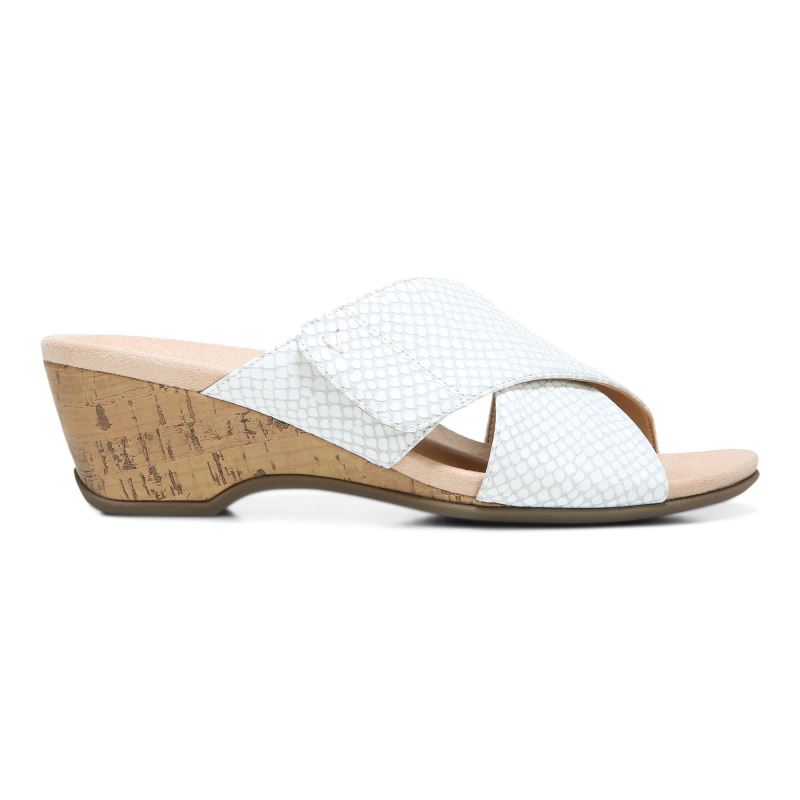 Vionic Leticia Éktalpú Sandal Fehér | LtdGMyXx