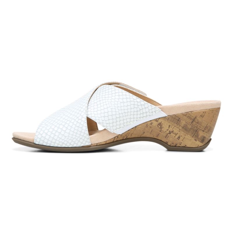 Vionic Leticia Éktalpú Sandal Fehér | LtdGMyXx