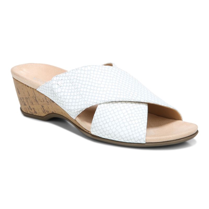 Vionic Leticia Éktalpú Sandal Fehér | LtdGMyXx