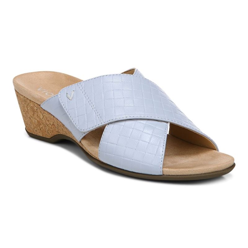 Vionic Leticia Éktalpú Sandal Kék | fDppNAyE