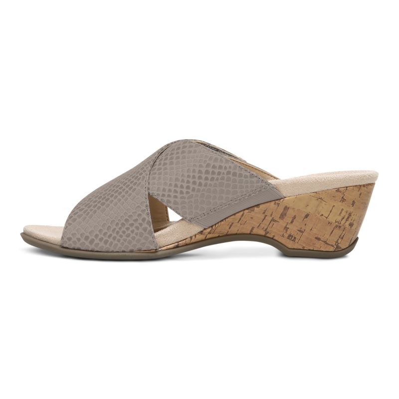 Vionic Leticia Éktalpú Sandal Szürke | 3hnMGZpa