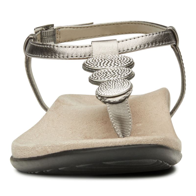 Vionic Lizbeth Backstrap Sandal Titán | 6A30LCo2