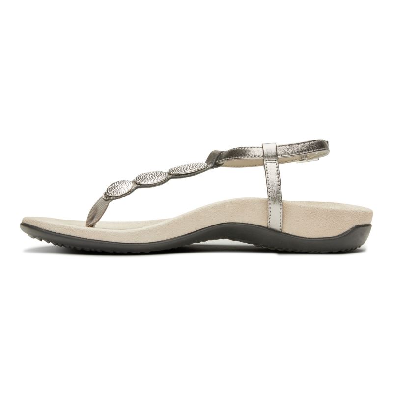 Vionic Lizbeth Backstrap Sandal Titán | 6A30LCo2