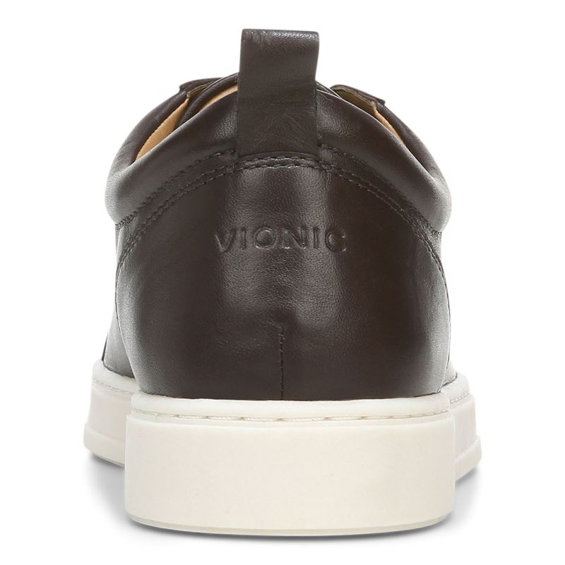 Vionic Lucas Csipke up Sneaker Csokoládé | 0R520ZfN