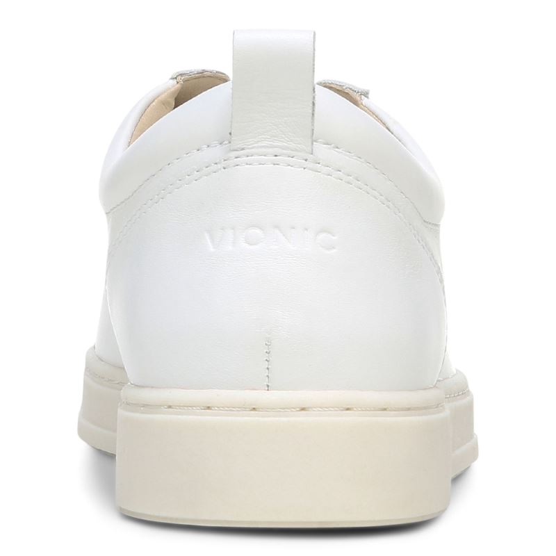 Vionic Lucas Csipke up Sneaker Fehér | aC5sdX8W