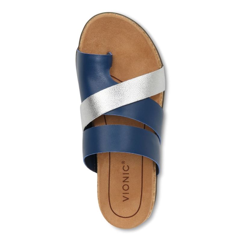 Vionic Luelle Sandal Sötétkék | VPGjkgKK