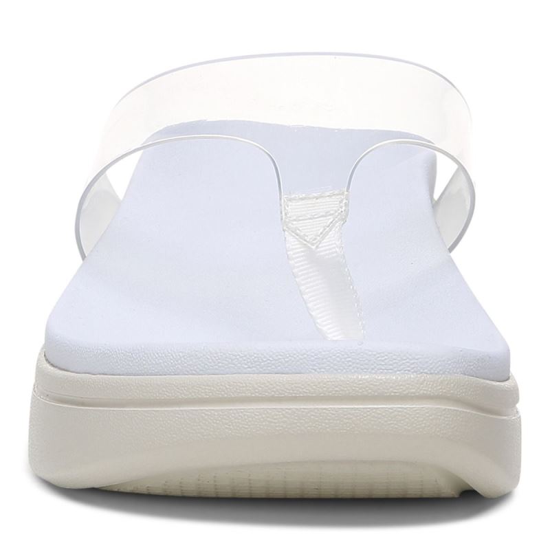 Vionic Luminous Platform Sandal Fehér | RkSd3rkI