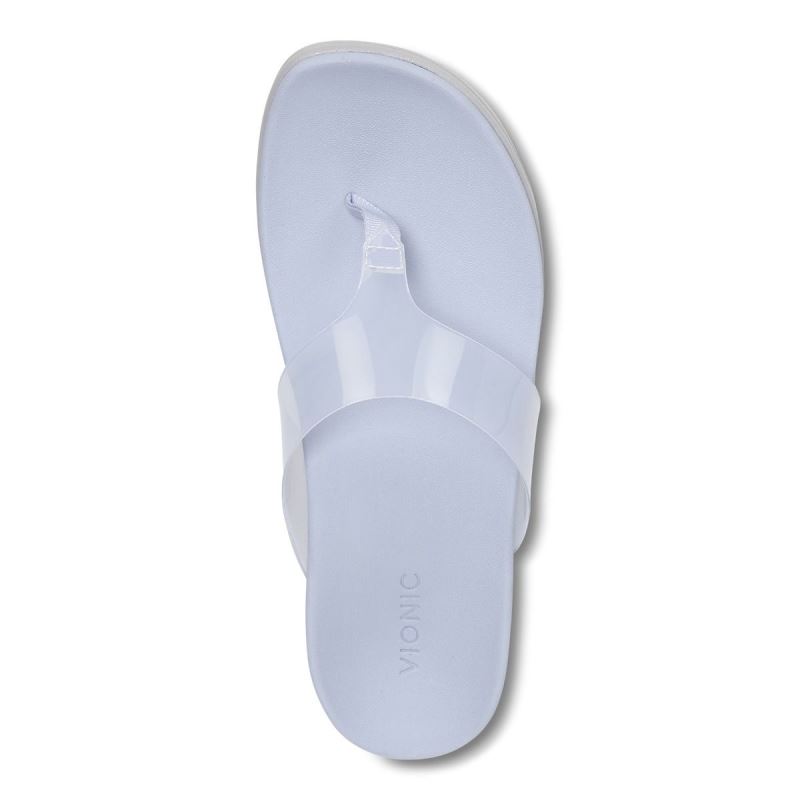 Vionic Luminous Platform Sandal Kék | n3Am7s27