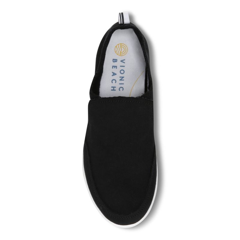 Vionic Malibu Slip On Fekete | 3RxCP7ox