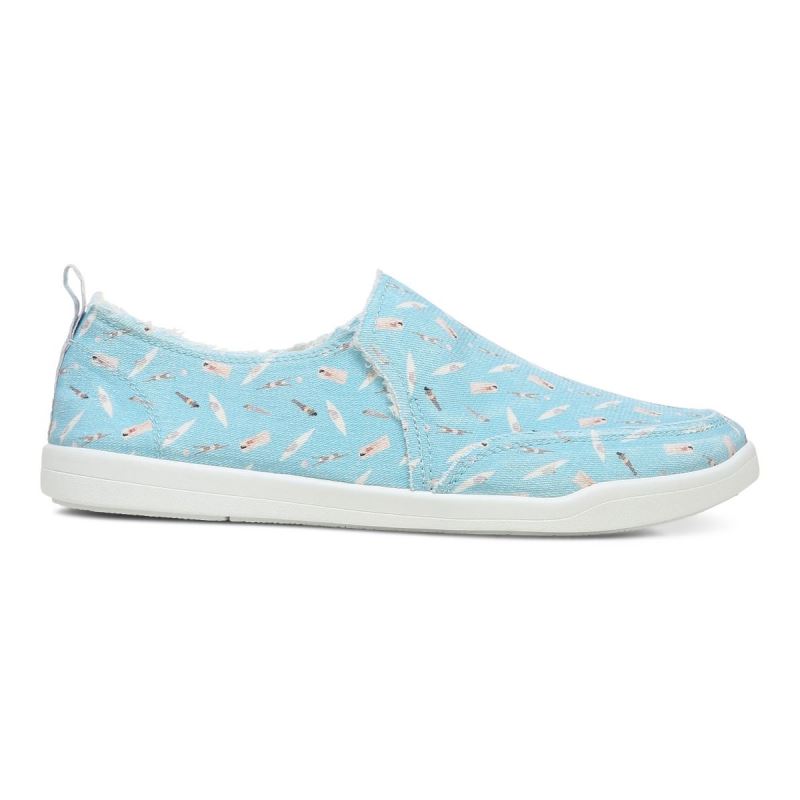 Vionic Malibu Slip On Kék | P59CaAdC