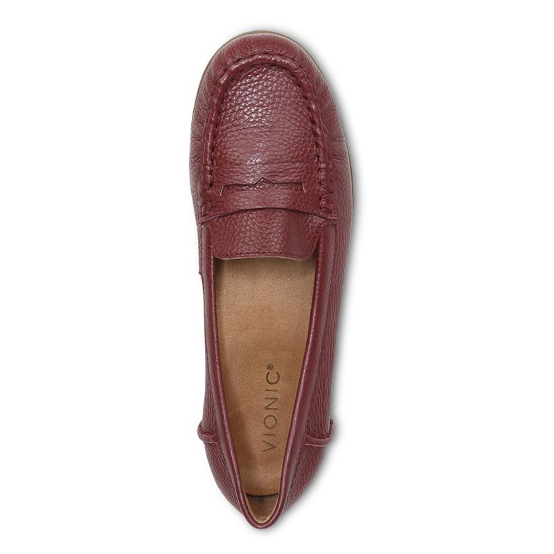 Vionic Marcy Moccasin Bordó | QSQdVT5A