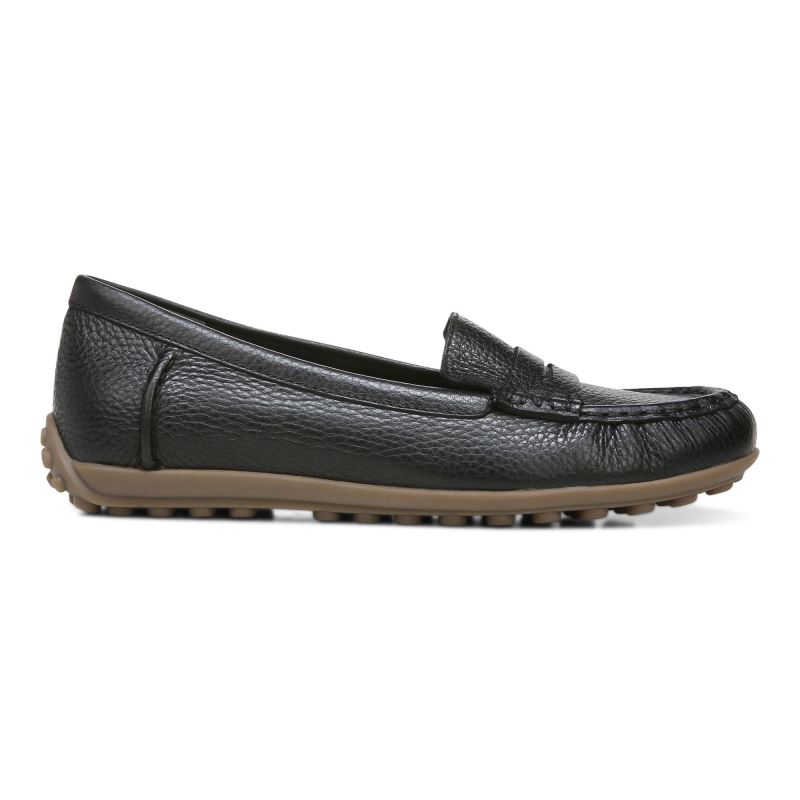 Vionic Marcy Moccasin Fekete | WHAgIY1Z